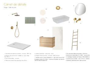 Carnet de détail – SdB