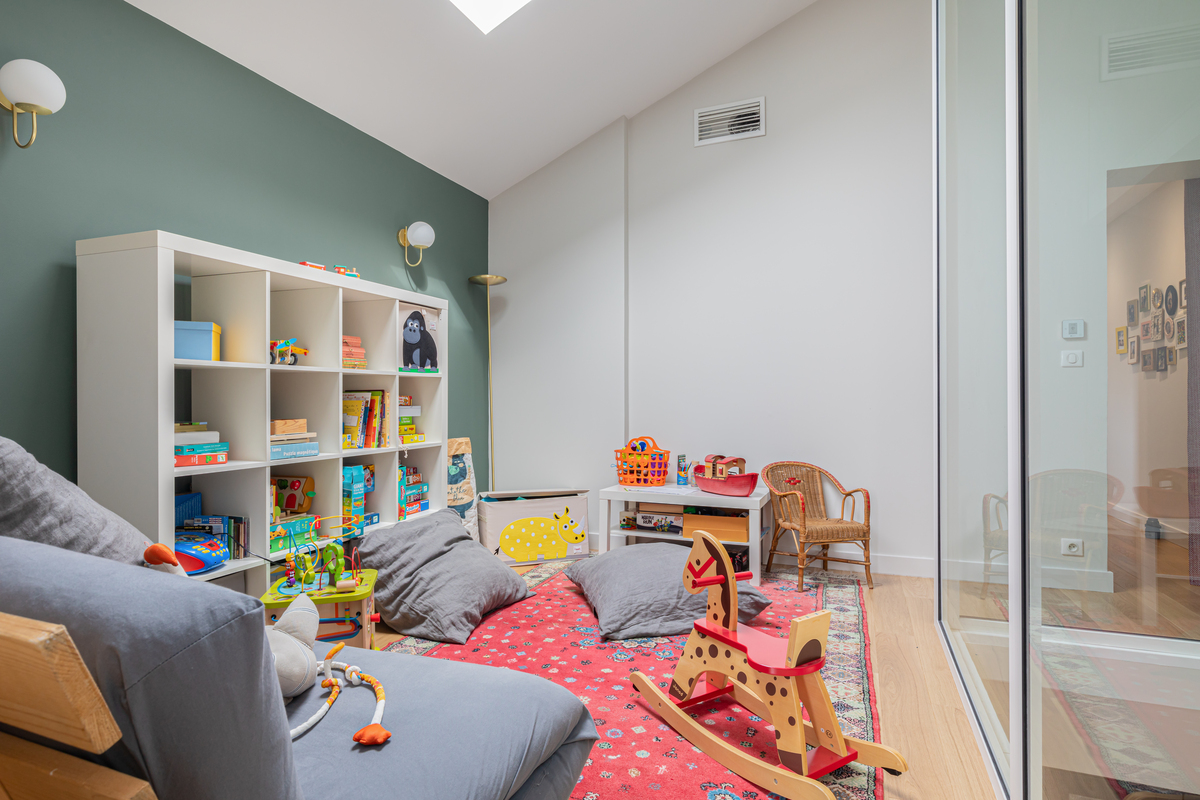 Salle de jeu – après