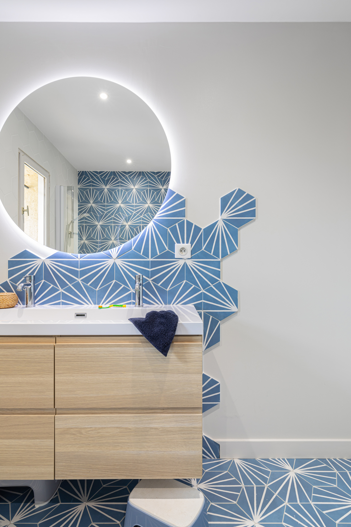 Salle de bain étage – après