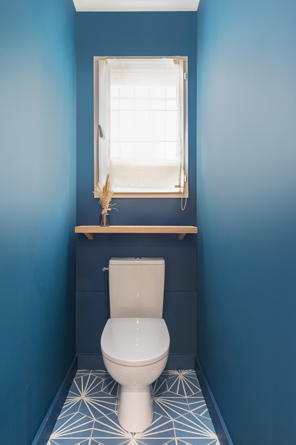 Toilettes étage – après