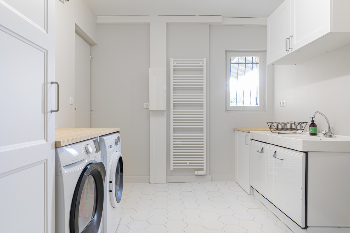 Buanderie – après