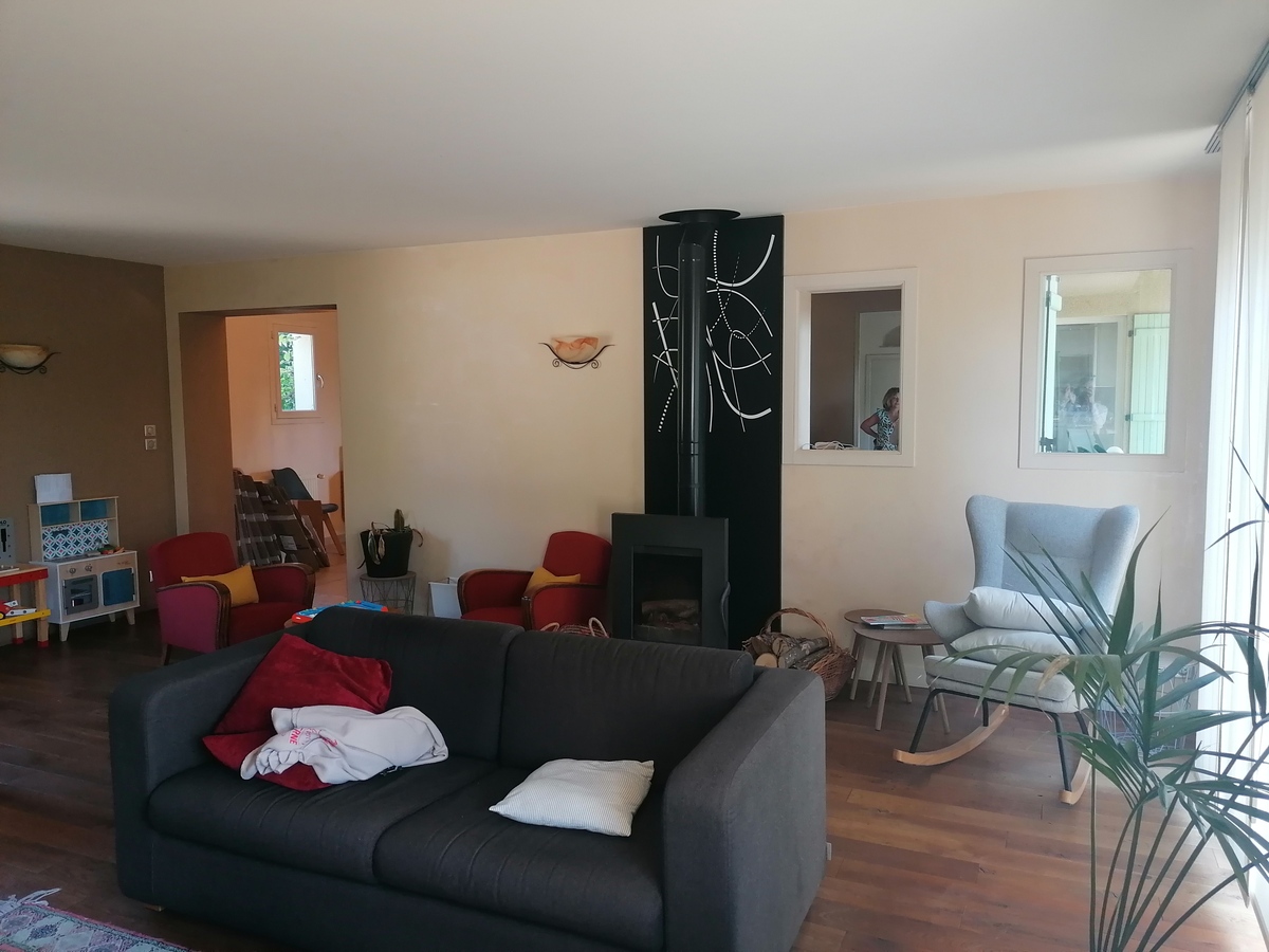 Poêle salon – avant