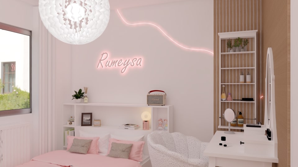 Une chambre relooké pour petite fille