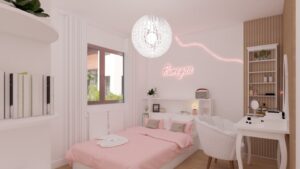 Une chambre relooké pour petite fille