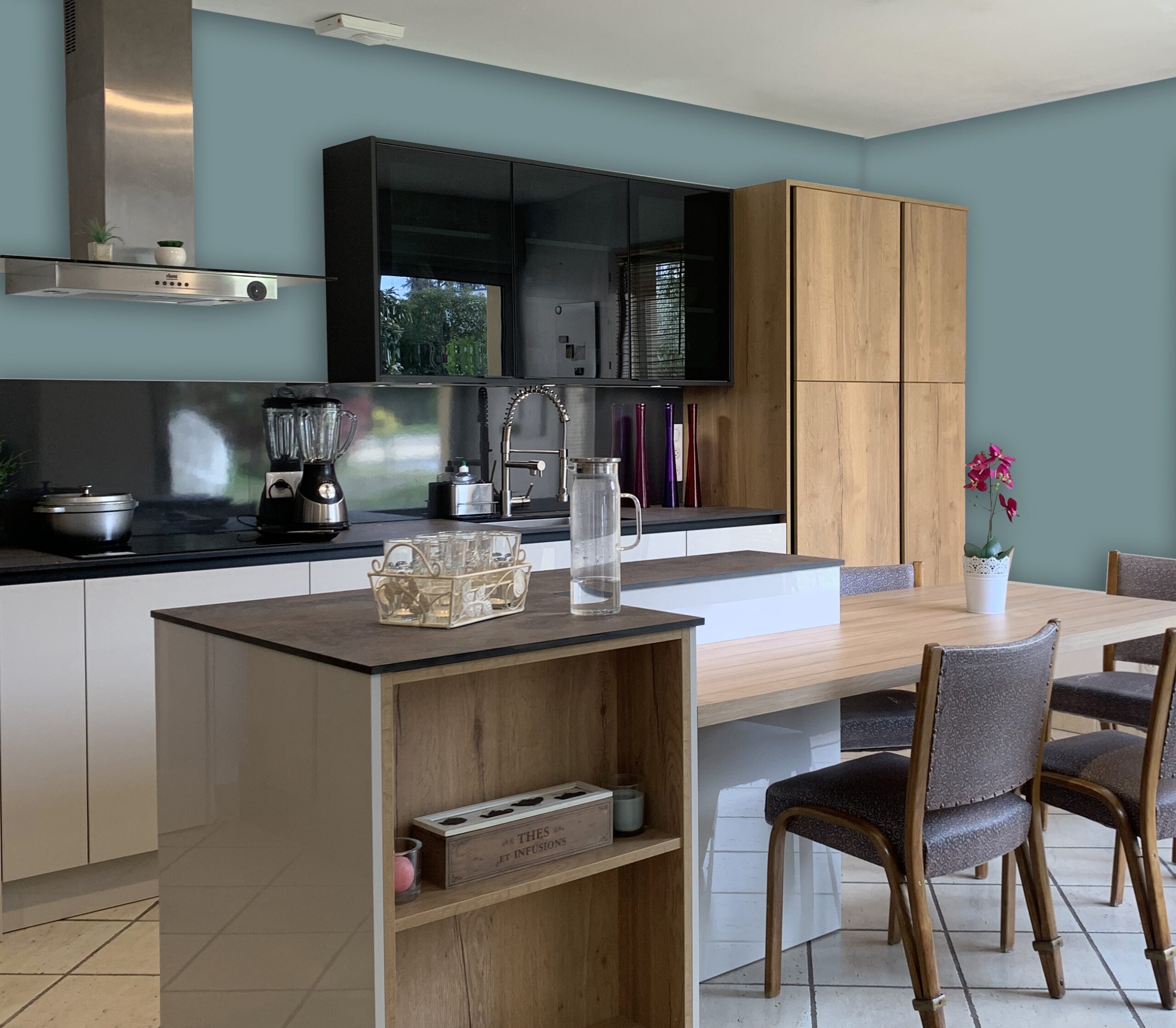 Ilot central à Lentilly près de Lyon