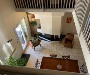 Vue mezzanine – avant